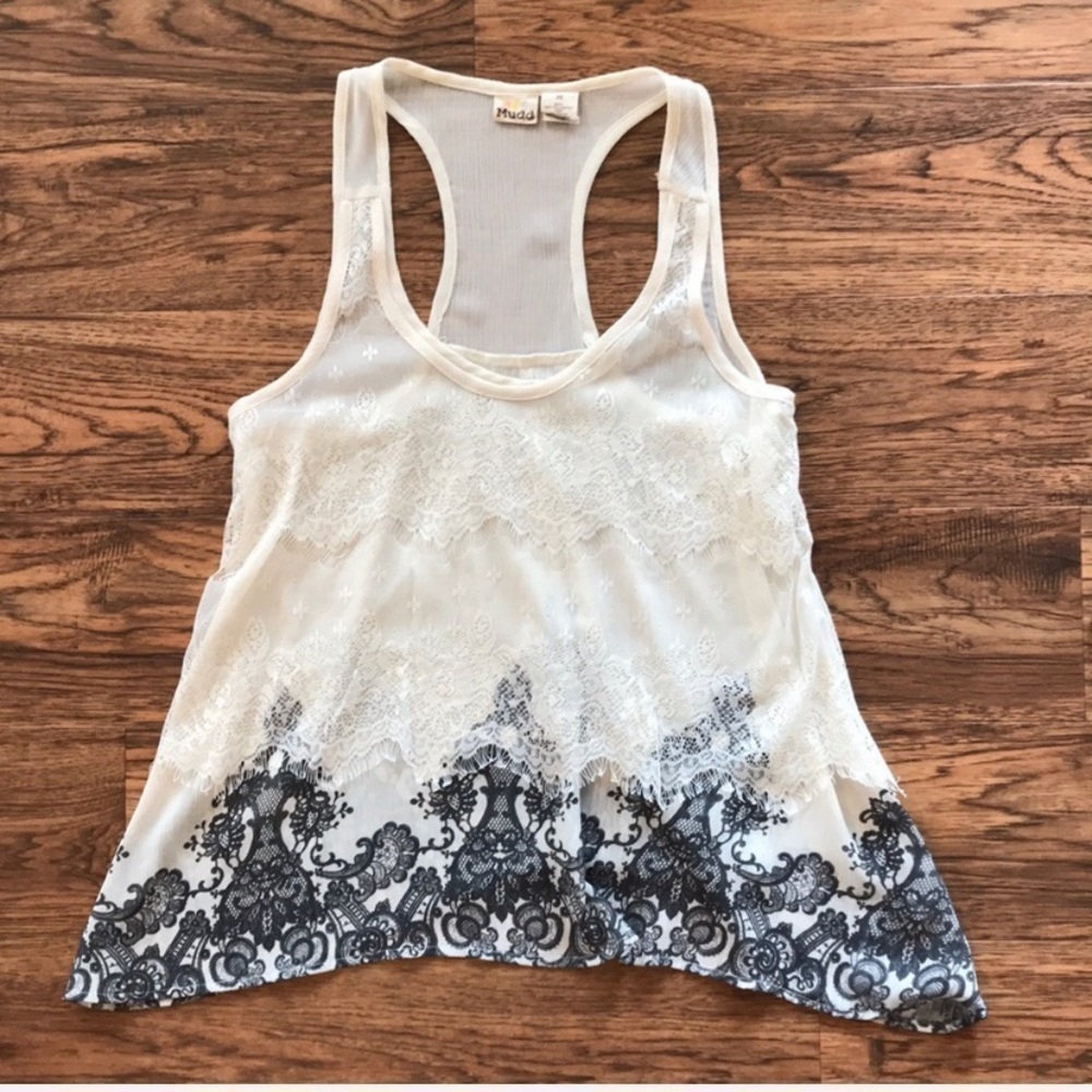 Racerback Lace Top